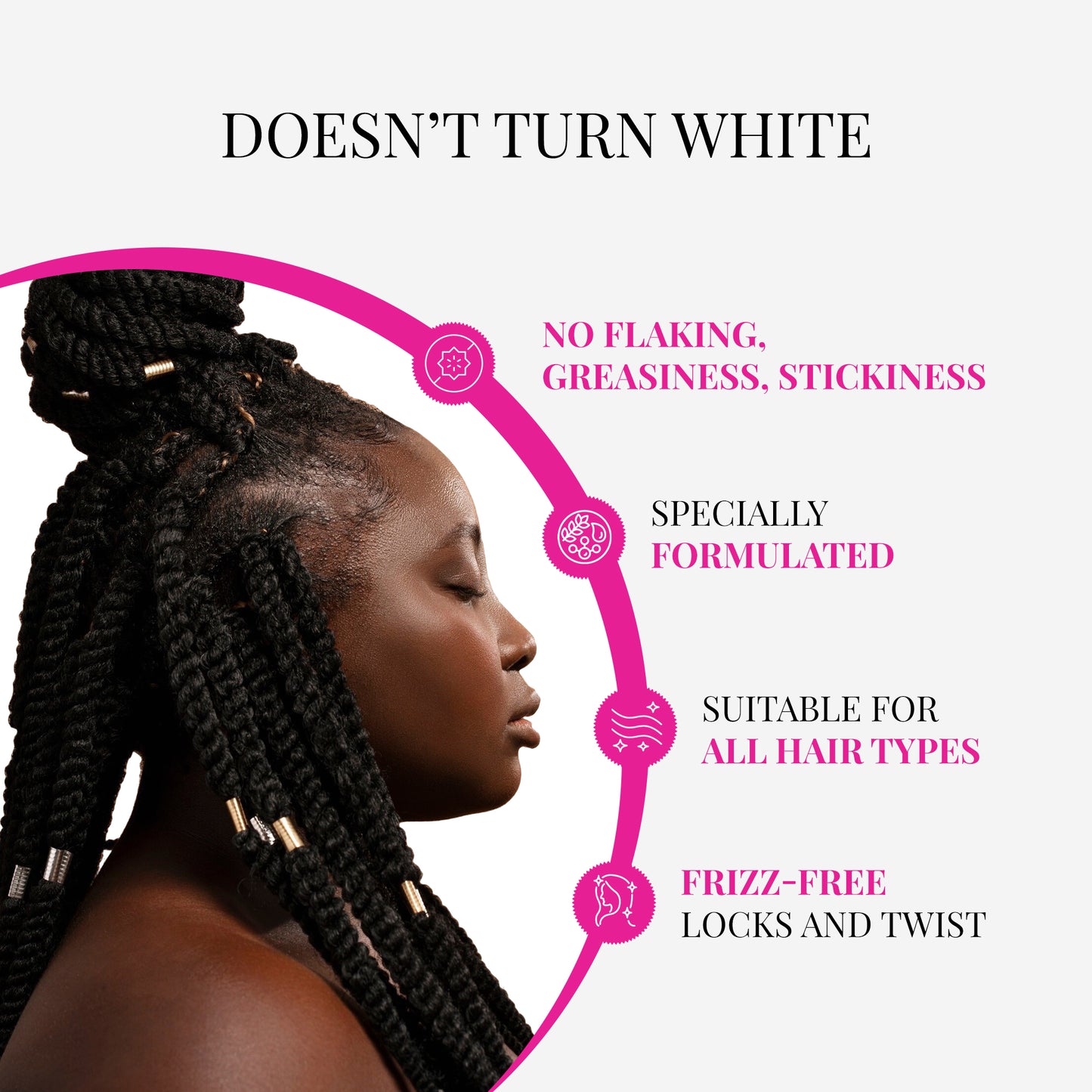 Large Braiding Gel 3 Pack