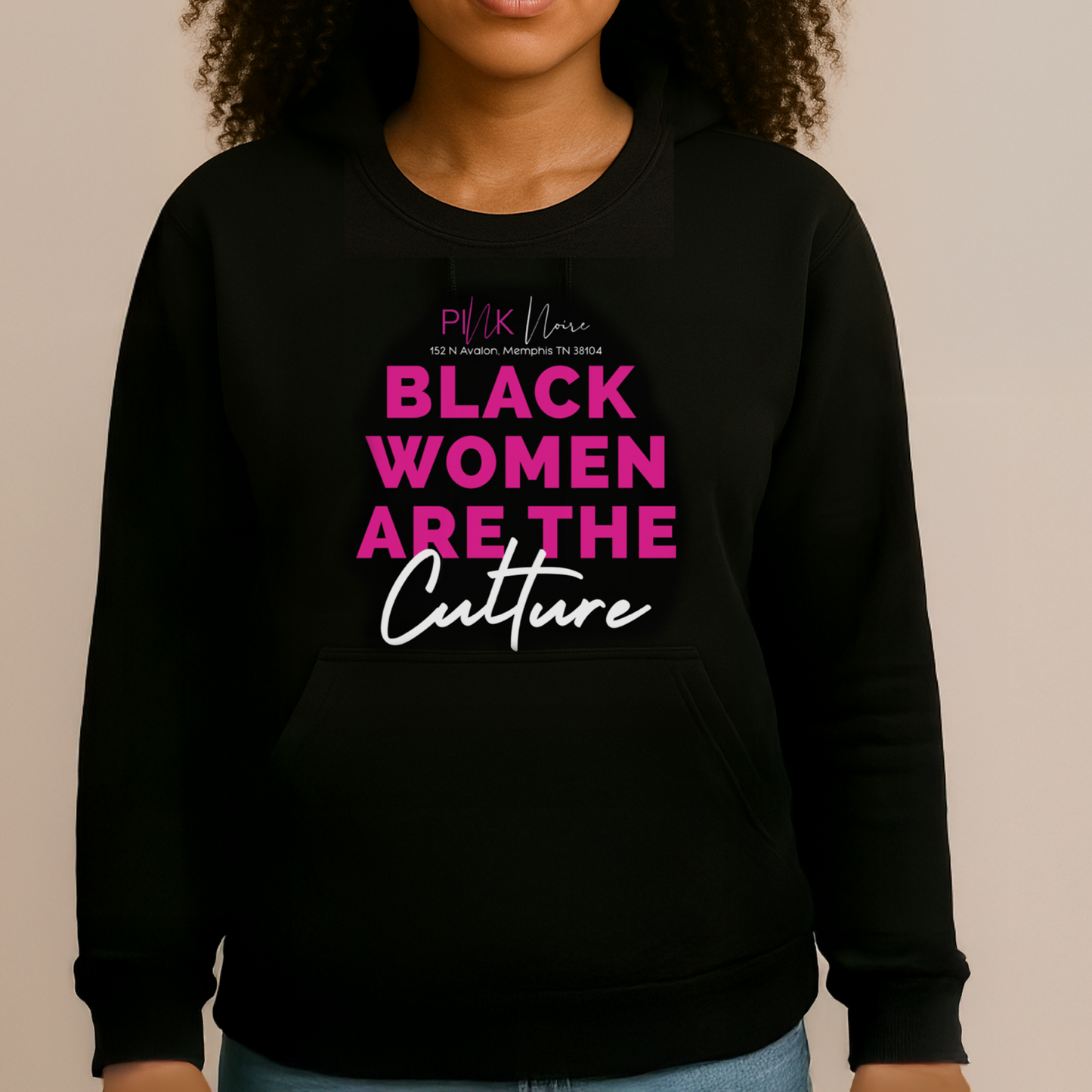 Women's Long Sleeve T-shirt - Black Women Are the Culture