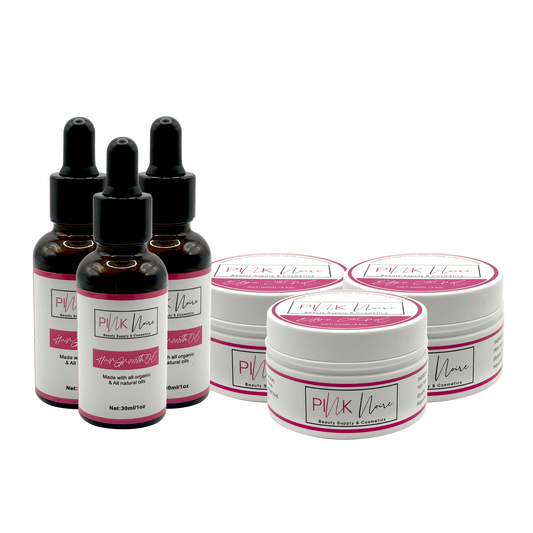 3 Hair Oil + 3 Edge Control