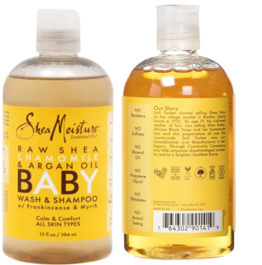 Shea Moisture Camomile & Argan Oil Baby