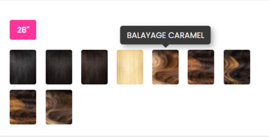 BUTTA LACE- BOH 28" Balayage Caramel