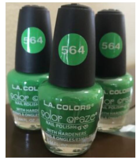 LA Nail Polish Zapped