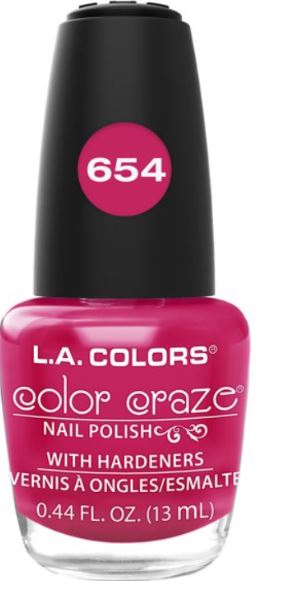 LA Nail Polish Hibiscus