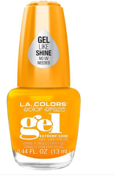LA Gel Nail Polish Citrus Bright