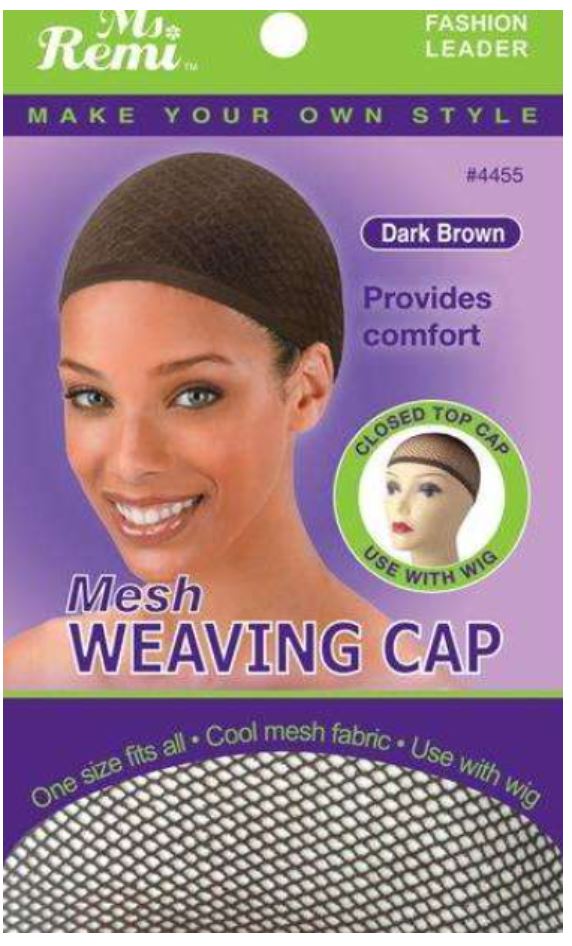 Ms Remi Mesh Weaving Cap Dark Brown