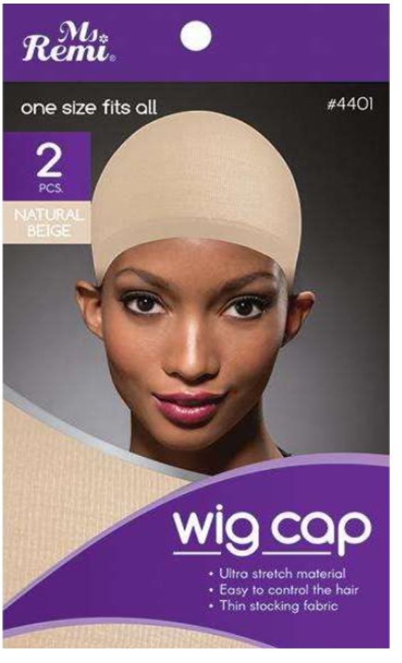 Natural Beige Wig Stocking Cap