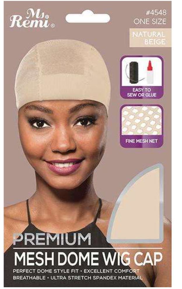 Mesh Wig Liner Cap Natural Beige