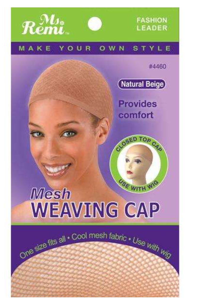 Mesh Weaving Cap Natural Beige