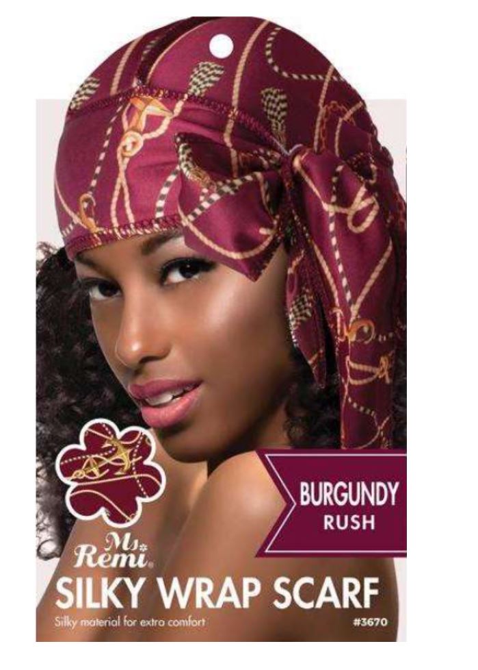 Ms Remi Stretchy Silky Wrap Scarf