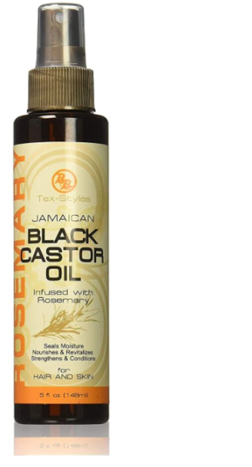 Bron Bros Blk Castor Oil 5oz