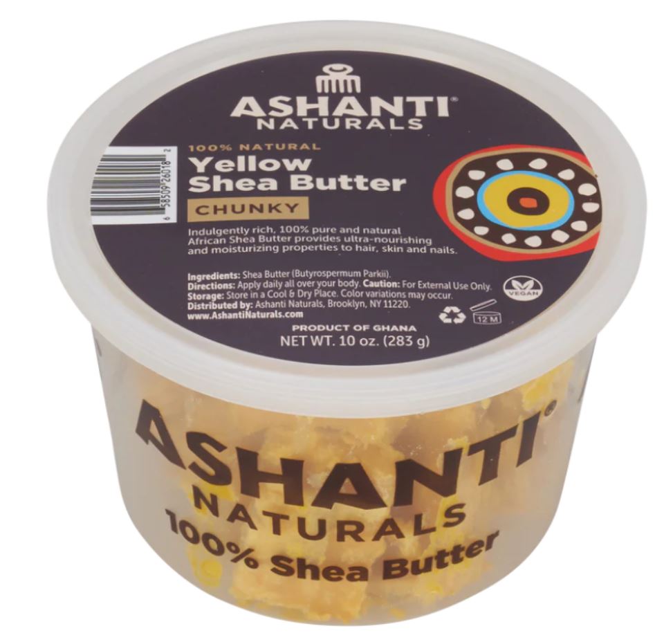 Ashanti 100% Chnky Yel S/B 10oz