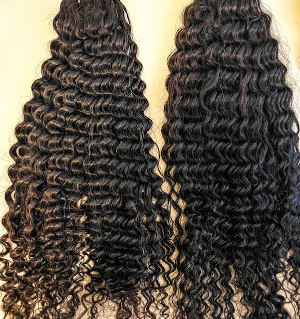 Kinky Curly - South Indian Temple Raw Indian Holy Hair (Tier 1)