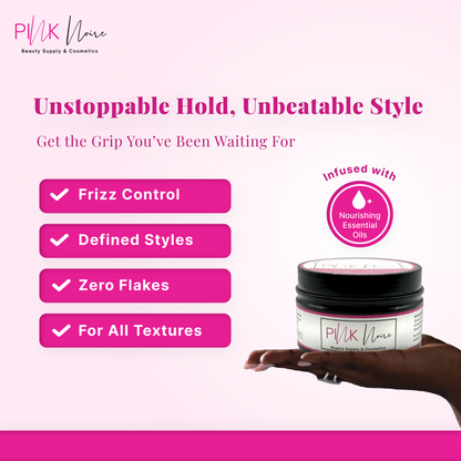 Braiding Gel 7 fl oz | Extreme Hold Gel for Locs, Retwists, and Braiding Hair