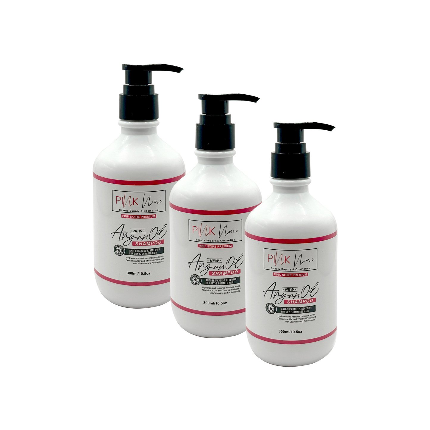 Argan Oil Shampoo New 3  Pack