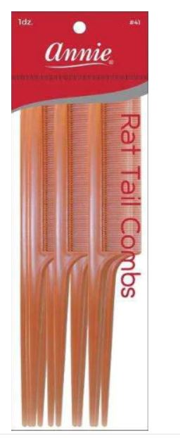 Annie Rat Tail Comb Gold Pack