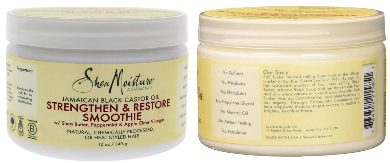 Shea Moisture Restoring Cream