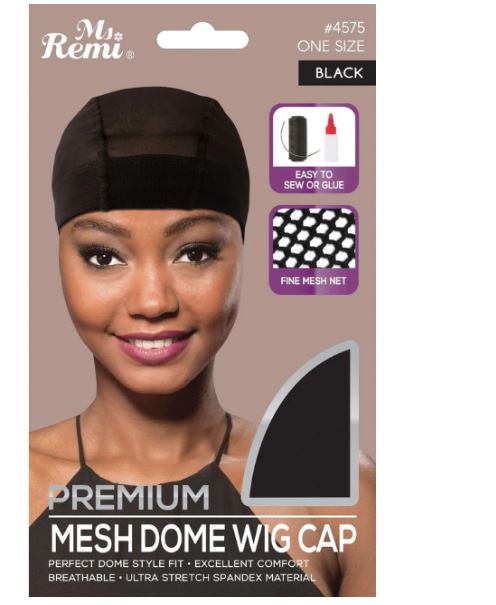 Ms. Remi Mesh Dome Wig Cap Black