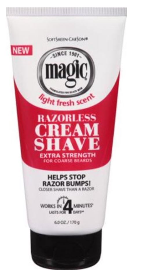 Magic Razorless Cream Shave Extra Strength