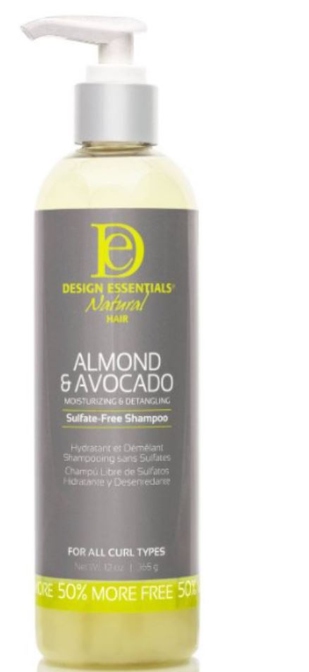Design Essentials Almond/Avocado Shampoo 12oz