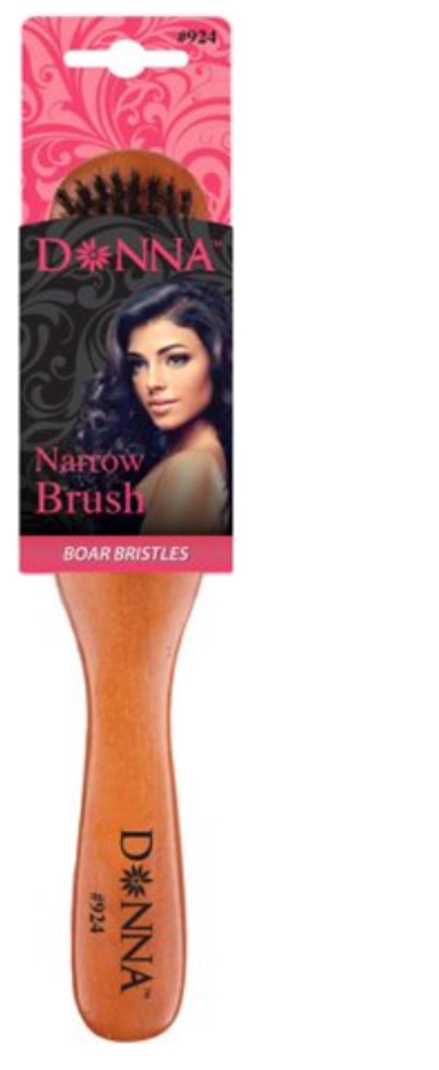 Donna Narrow Brush Boar Bristle