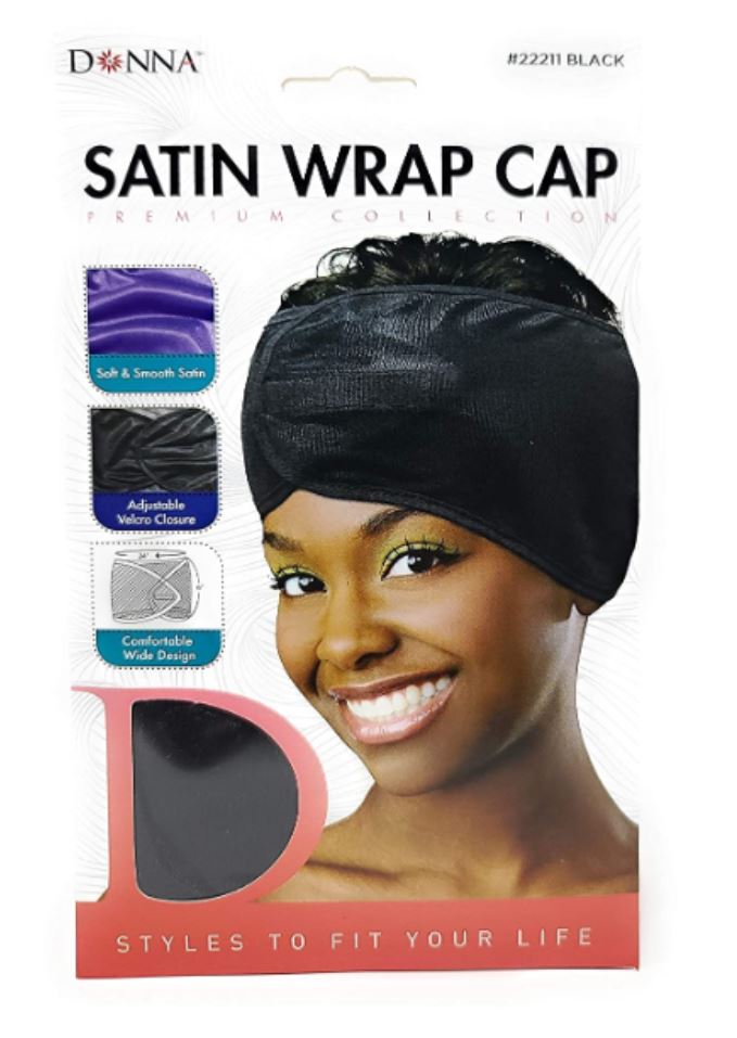 Donna Satin Wrap Cap