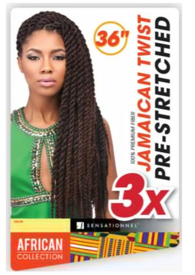 3x Jamaican Twist Xpression 36'' #SOM1B30