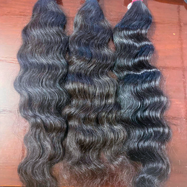 Curly South Indian Temple Raw Indian Hair (Tier 2)