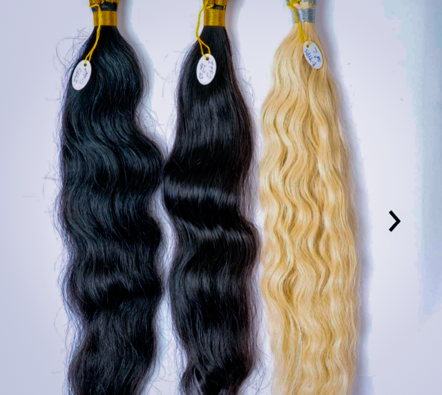 Wavy -South Indian Temple Raw Indian Holy Hair (Tier 1)